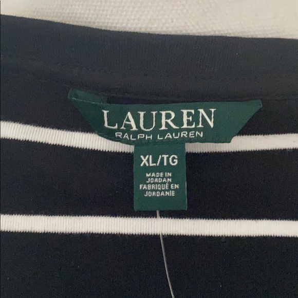 01:08  Lauren Ralph Lauren Stripped Top - Picture 7 of 8